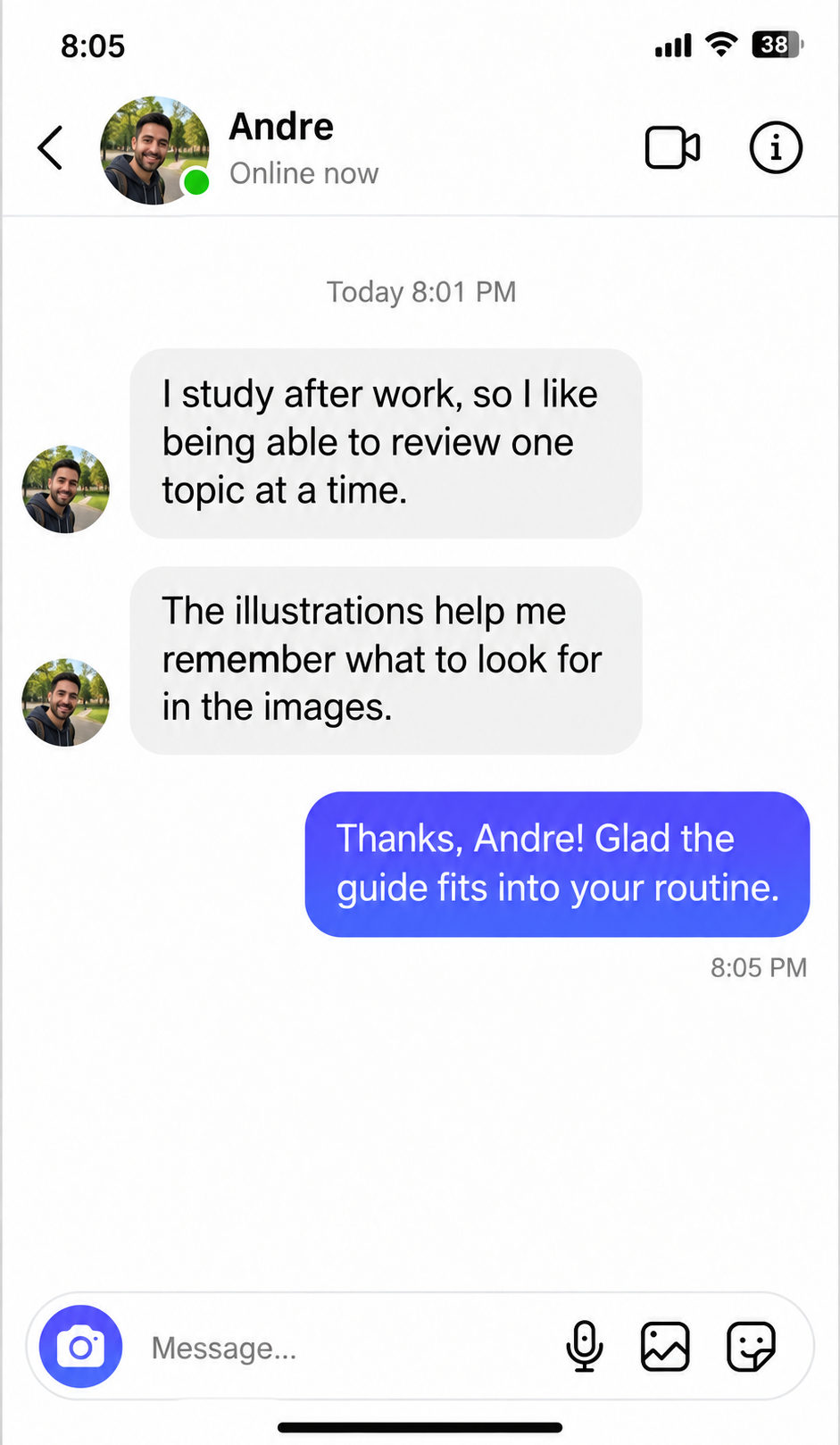Student feedback