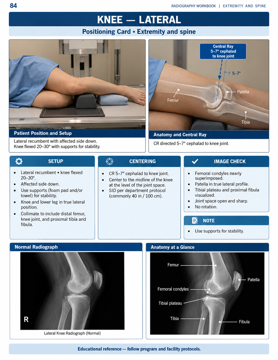 Preview of the Radiography Student Visual Guide